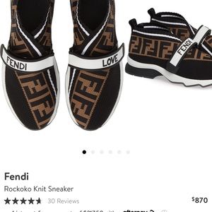Fendi womens sneakers
